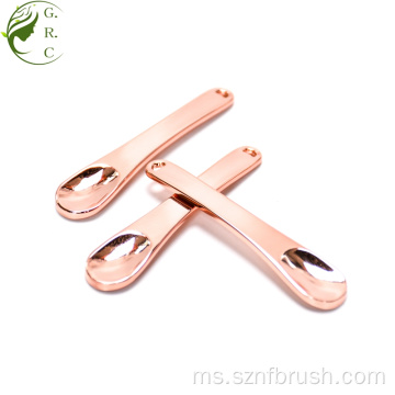 Mini Metal Makeup Spoon Spatula Kosmetik untuk Kosmetik